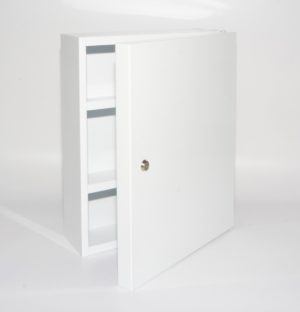 Culinorm Medicijnkast met slot - 35cm x 45 cm x 15 cm - Wit