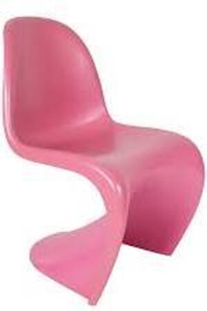 Design kinderstoel Panton stoel Junior roze