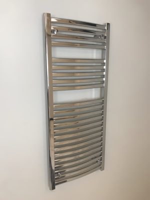 Design radiator Lanzarote 118 x 50 cm chroom