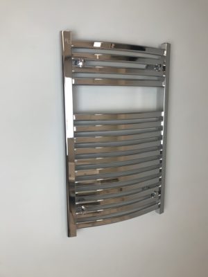 Design radiator Lanzarote 80 x 50 cm chroom