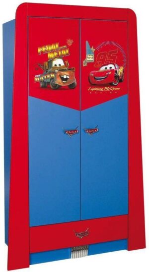 Disney Cars - Kledingkast 2-deurs - Rood