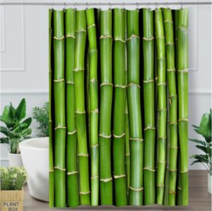 Douchegordijn Bamboe | bamboestokken | natuur | gordijn | badkamer