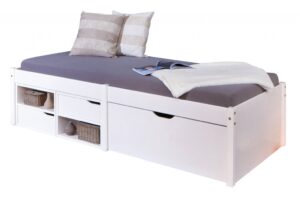 Eenpersoonsbed Farum bed 90x200 wit