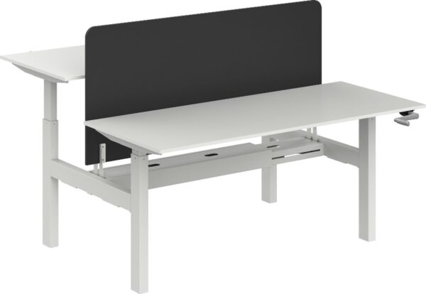Ergonomische zit-sta bureau bench pro | 140x80 cm x2