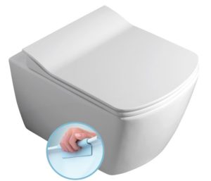 GLANC-Hangend Riless toilet
