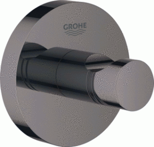 Grohe Essentials handdoekhaak hard graphite