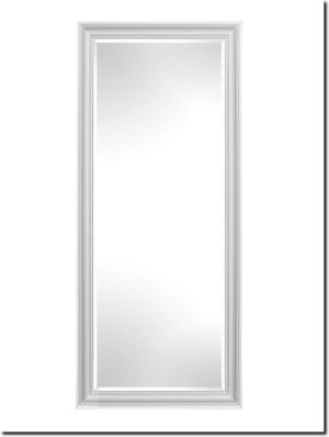 Grote Staande Spiegel Nino Wit Buitenmaat 75x197cm