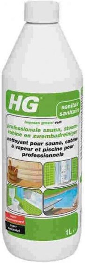 HG Proffesionele Sauna/Stoomcabine/Zwembadreiniger - 500 ml
