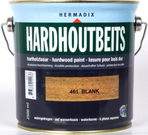 Hermadix Hardhout Beits - 2,5 liter - 461 Blank