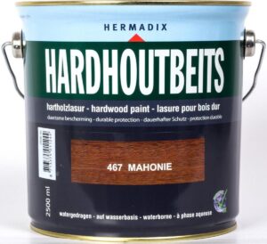 Hermadix Hardhout Beits - 2,5 liter - 467 Mahonie