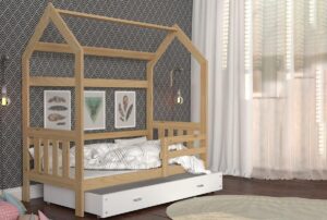 Houten bed - Huisbed - Huis bed - kinderbed - 160x80 - Vuren
