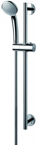 Ideal Standard Idealrain glijstangset 60cm.+handdouche 1f met slang 175cm. chroom