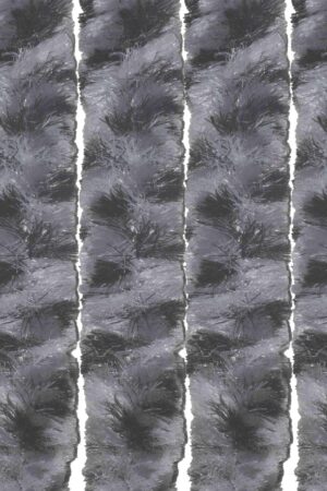 Kattenstaartgordijn 90x220 Mix Zwart|Wit|Grijs, Vliegengordijn