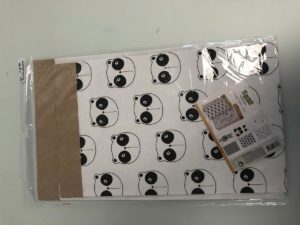 Kids collection - panda - box tas