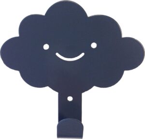 Kinderkapstok grijs wolk Eina Design | metalen kapstok haakje