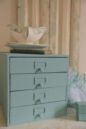 Krijtverf- Dusty Turqoise- Wall & Furniture Paint- Jeanne d' Arc Living - Vintage Paint -700 ML