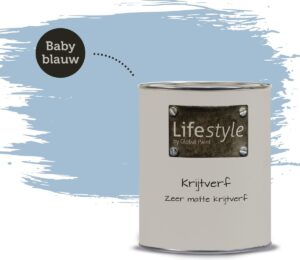Lifestyle Krijtverf | Baby blauw | 1 liter