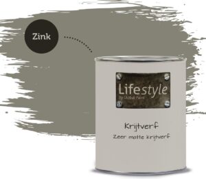 Lifestyle Krijtverf | Zink | 1 liter