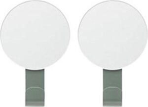 Lisomme kapstokhaak met spiegel Nadia - set van twee - Groen