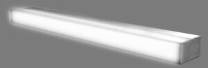 Looox B-Line led badkamerlamp 8 watt 40 cm. aluminium look