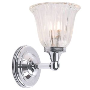 Messing badkamerlamp Austen chroom