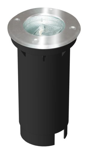 Mikka grondspot LED 3w 12v - zwart