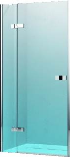 Novellini Gala 1 1B douchedeur (bxh) 1070 - 1095x2000mm type deur draai + paneel voor plaatsing op douchebak/tegelvloer