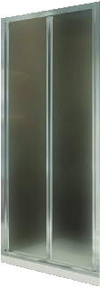 Novellini Lunes 2.0 douchedeur (bxh) 720 - 780x1950mm type deur vouw voor plaatsing op douchebak/tegelvloer