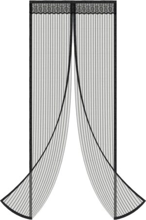 O'DADDY Magnetisch vliegengordijn - 100x230 cm - zwart