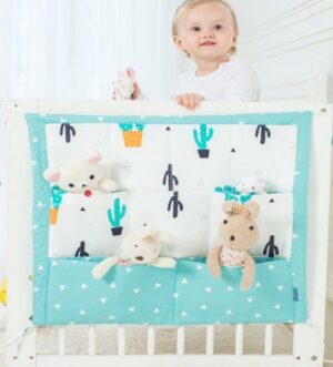 Opbergkleed Blauw - met gratis Boxspeeltje! -organizer mat met opbergvakjes voor babyspullen - kleed voor babyspeelgoed - organizer commode, opbergsysteem kind - Verzorging baby