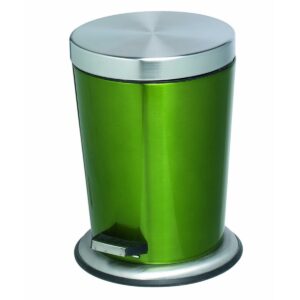 Pedaalemmer RVS 5 liter glanzend groen