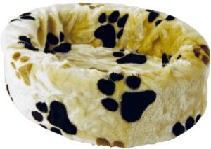 Petcomfort Hondenmand/Kattenmand - Pootprint - Beige - 56 x 40 x 13 cm