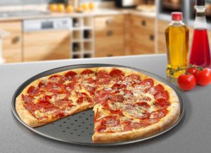 Pizza vorm - 32 cm diameter - 5 jaar garantie - Anti aanbak - Pizzavorm - Teflon - Pizzaplaat | Pizzavorm | Bakplaat Voor Pizza