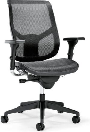 Prosedia Se7en Air bureaustoel zwart