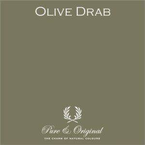 Pure & Original Fresco Kalkverf Olive Drab 1 L