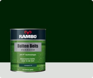 Rambo Buiten Beits Dekkend - 0,75 liter - Lommergroen