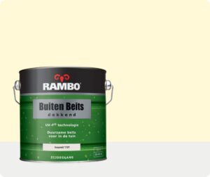 Rambo Buiten Beits Dekkend - 2,5 liter - Ivoorwit