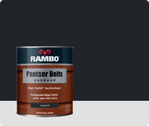 Rambo Pantser Beits Dekkend - 0,75 liter - Antraciet