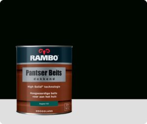 Rambo Pantser Beits Dekkend - 0,75 liter - Bosgroen