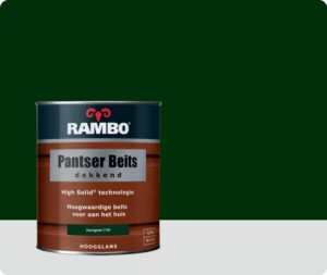 Rambo Pantser Beits Dekkend - 0,75 liter - Zaansgroen