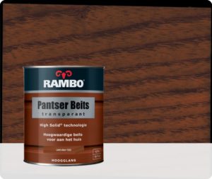 Rambo Pantser Beits Transparant - 0,75 liter - Lichteiken