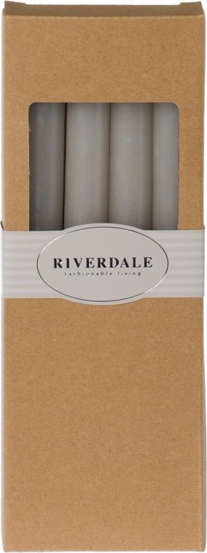 Riverdale Dinerkaars - set van 4 - 25cm - grijs