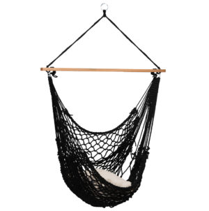 'Rope' Black Hangstoel - Zwart - Tropilex ®