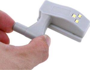 Scharnier LED Licht - Sensor LED Licht - Kastverlichting - Scharnierlampje - Keukenkast - Kledingkast - LED - Wit Licht