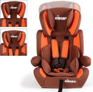 Sens Design Autostoeltje - Kinderstoel - Bruin/Oranje