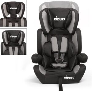 Sens Design Autostoeltje - Kinderstoel - Zwart/Grijs