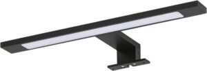 Spiegellamp Sanilux 30cm Mat Zwart LED verlichting