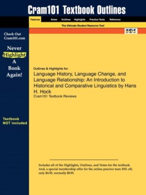 Studyguide for Language History, Language Change, and Language Relationship by Hock, Hans H., ISBN 9783110147841