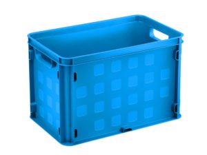 Sunware Square Box 26L - met dichte zijkanten - blauw