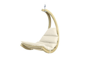 'Swing Chair' Creme Hangstoel - Wit / Ecru - Amazonas